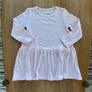 Lovely, super soft Tucker + Tate pink long-sleeved dress, size 3T